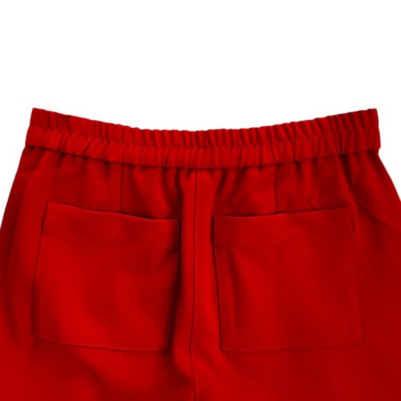 Theory Women's Size 00 Northside Admiral Crepe Red Oak Cargo Jogger Pants NEW - Picture 4 of 7